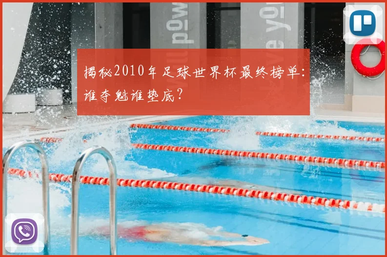 揭秘2010年足球世界杯最终榜单：谁夺魁谁垫底？